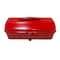 8 Pack: Small Red Metal Storage Box by Artist's Loft™